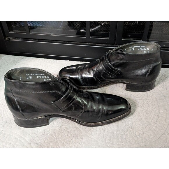 Vintage Hanover Master Flex Monk Strap/Buckle Chukka Boots Men's Size 9 Made USA - Picture 2 of 5